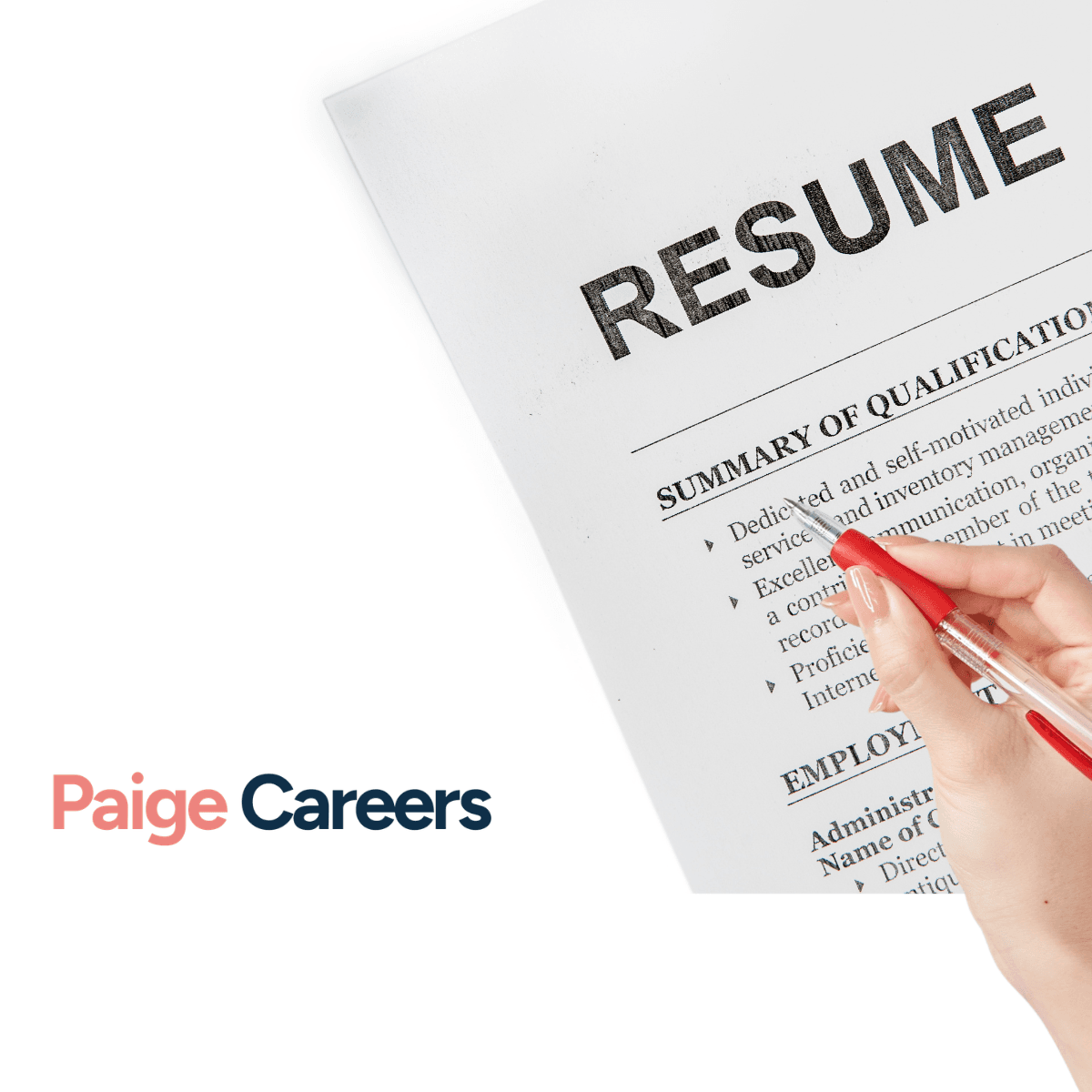 Editing a resume for 5 common mistakes